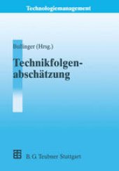 book Technikfolgenabschätzung (TA)