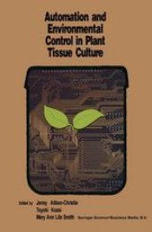 book Automation and environmental control in plant tissue culture