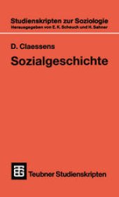 book Sozialgeschichte für soziologisch Interessierte