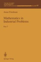 book Mathematics in Industrial Problems: Part 7