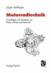 book Motorradtechnik: Grundlagen und Konzepte von Motor, Antrieb und Fahrwerk