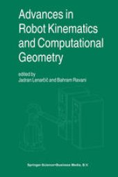 book Advances in Robot Kinematics and Computational Geometry