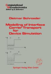 book Modelling of Interface Carrier Transport for Device Simulation