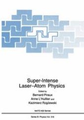 book Super-Intense Laser-Atom Physics