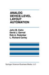 book Analog Device-Level Layout Automation