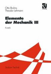 book Elemente der Mechanik III: Kinetik