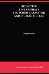 book Selective Linear-Phase Switched-Capacitor and Digital Filters