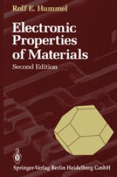 book Electronic Properties of Materials