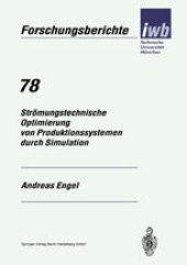 book Strömungstechnische Optimierung von Produktionssystemen durch Simulation