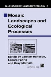 book Mosaic Landscapes and Ecological Processes