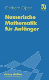 book Numerische Mathematik für Anfänger