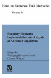 book Boundary Elements: Implementation and Analysis of Advanced Algorithms: Proceedings of the Twelfth GAMM-Seminar Kiel, January 19–21, 1996