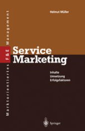 book Service Marketing: Inhalte · Umsetzung • Erfolgsfaktoren