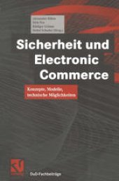 book Sicherheit und Electronic Commerce: Konzepte, Modelle, technische Möglichkeiten