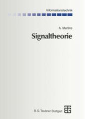 book Signaltheorie