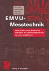 book EMVU-Messtechnik: Messverfahren und -konzeption im Bereich der Elektromagnetischen Umweltverträglichkeit