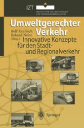 book Umweltgerechter Verkehr: Innovative Konzepte für den Stadt- und Regionalverkehr