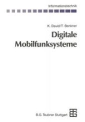 book Digitale Mobilfunksysteme