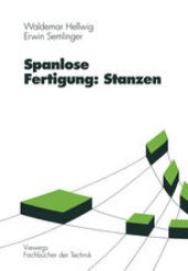 book Spanlose Fertigung: Stanzen