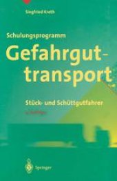 book Schulungsprogramm Gefahrguttransport: Stück- und Schüttgutfahrer