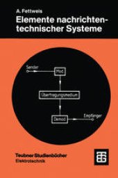 book Elemente nachrichtentechnischer Systeme