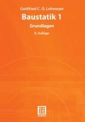 book Baustatik 1: Grundlagen