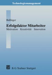 book Erfolgsfaktor Mitarbeiter: Motivation — Kreativität — Innovation