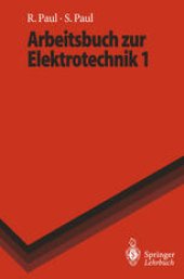 book Arbeitsbuch zur Elektrotechnik 1