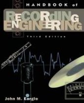 book Handbook of Recording Engineering