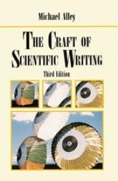 book The Craft of Scientific Writing