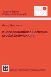 book Kundenorientierte Softwareproduktentwicklung