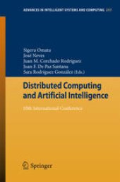 book Distributed Computing and Artificial Intelligence: 10th International Conference