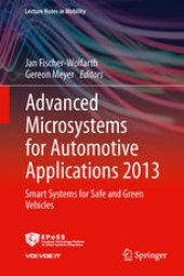 book Advanced Microsystems for Automotive Applications 2013: Smart Systems for Safe and Green Vehicles