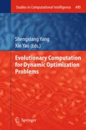 book Evolutionary Computation for Dynamic Optimization Problems