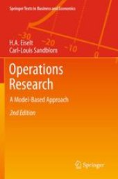 book Operations Research: A Model-Based Approach