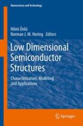 book Low Dimensional Semiconductor Structures: Characterization, Modeling and Applications