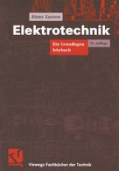 book Elektrotechnik: Ein Grundlagenlehrbuch