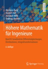 book Höhere Mathematik für Ingenieure: Band III: Gewöhnliche Differentialgleichungen, Distributionen, Integraltransformationen