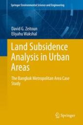 book Land Subsidence Analysis in Urban Areas: The Bangkok Metropolitan Area Case Study