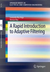 book A Rapid Introduction to Adaptive Filtering