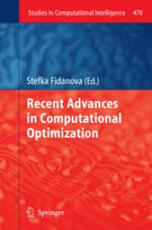 book Recent Advances in Computational Optimization