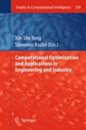 book Computational Optimization and Applications in Engineering and Industry