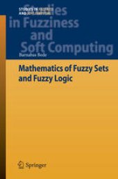 book Mathematics of Fuzzy Sets and Fuzzy Logic