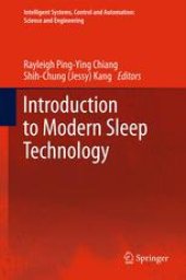 book Introduction to Modern Sleep Technology