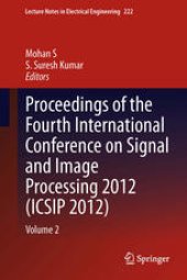 book Proceedings of the Fourth International Conference on Signal and Image Processing 2012 (ICSIP 2012): Volume 2