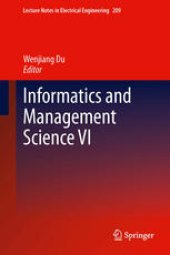 book Informatics and Management Science VI