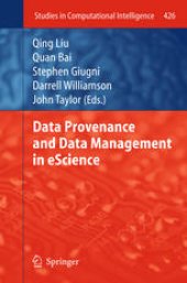 book Data Provenance and Data Management in eScience