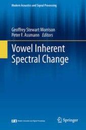 book Vowel Inherent Spectral Change