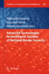book Advanced Technologies for Intelligent Systems of National Border Security
