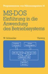 book Einführung in die Anwendung des Betriebssystems MS-DOS: Mit Übungsaufgaben und Lösungen
